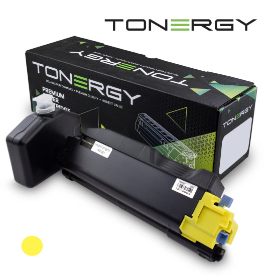 Tonergy съвместима Тонер Касета Compatible Toner Cartridge KYOCERA TK-5140 Yellow, 5k