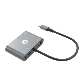 Докинг станция VCom Docking Station Type-C Power Distribution 3.0 100W - HDMI, Type-C x 1, USB3.0 - CU4511