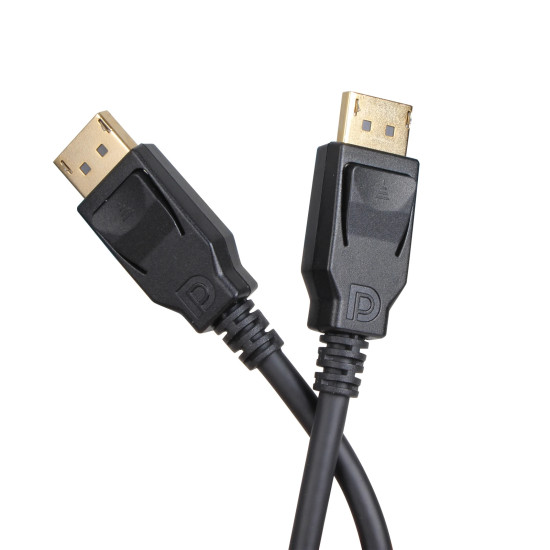 Display Port кабел VCom v2.1 DP M / M - 8K, Black - CG651-1.0m