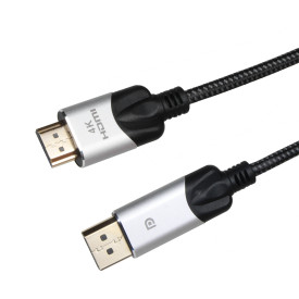 Кабел VCom Display Port M / HDMI M - 4K 60Hz - CG608M-1.8m