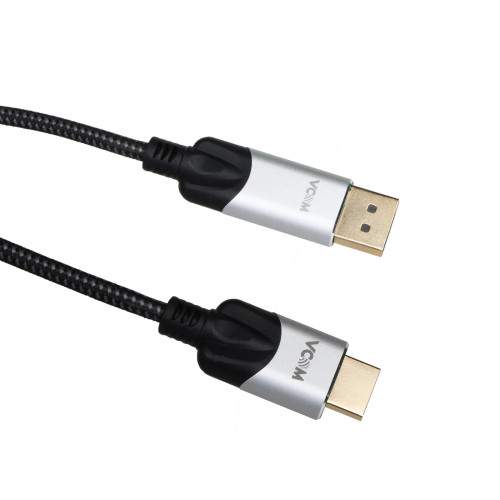 Кабел VCom Display Port M / HDMI M - 4K 60Hz - CG608M-1.8m
