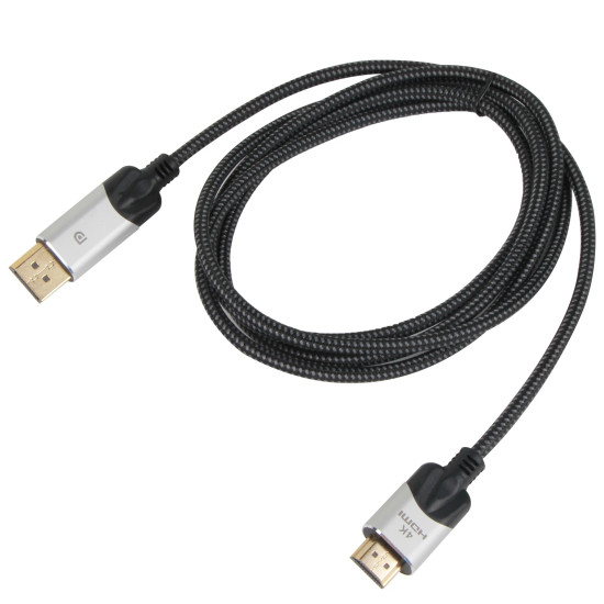 Кабел VCom Display Port M / HDMI M - 4K 60Hz - CG608M-1.8m