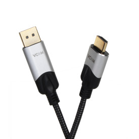 Кабел VCom Display Port M / HDMI M - 4K 60Hz - CG608M-1.8m