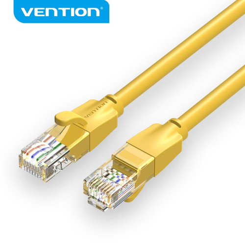 Мрежови кабел Vention LAN UTP Cat.6 Patch Cable - 1M Yellow - IBEYF