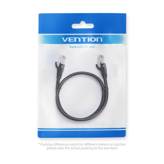 Мрежови кабел Vention LAN UTP Cat.6 Patch Cable - 3M Black - IBEBI