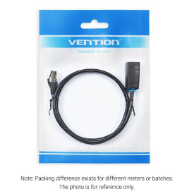 Удължителен кабел за мрежа Vention Cat.8 SSTP Extension Patch Cable 2M Black 40Gbps - IKHBH