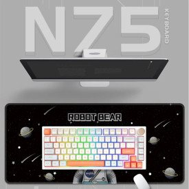 Клавиатура VGN Professional Gaming Mechanical Keyboard N75 RGB Jelly Orange - Power Purple Switches [Tactile]