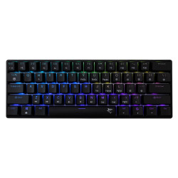 Клавиатура White Shark Gaming Mechanical Keyboard SHINOBI 2 - YUSYA 5P Blue Switches (English US), Black
