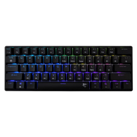 Клавиатура White Shark Gaming Mechanical Keyboard SHINOBI 2 - YUSYA 5P Blue Switches (English US), Black