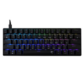 Клавиатура White Shark Gaming Mechanical Keyboard SHINOBI 2 - YUSYA 5P Blue Switches (English US), Black