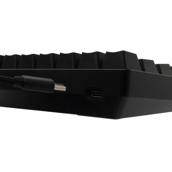 Клавиатура White Shark Gaming Mechanical Keyboard SHINOBI 2 - YUSYA 5P Blue Switches (English US), Black