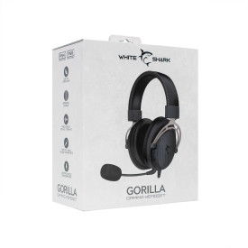 Слушалки White Shark Gaming Headphones GORILLA BLACK/GREY - 53mm, Stereo 2.0