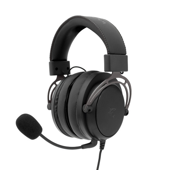 Слушалки White Shark Gaming Headphones GORILLA BLACK/GREY - 53mm, Stereo 2.0
