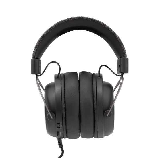 Слушалки White Shark Gaming Headphones GORILLA BLACK/GREY - 53mm, Stereo 2.0