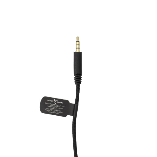 Слушалки White Shark Gaming Headphones GORILLA BLACK/GREY - 53mm, Stereo 2.0