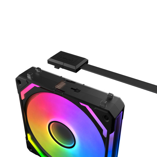 Комплект вентилатори Xigmatek Fan Pack 3-in-1 3x120mm - Starlink Ultra - Infinity Mirror, A-RGB