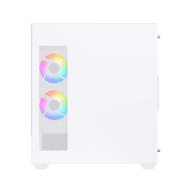 Кутия за компютър Xigmatek Alphard Arctic - 6 ARGB fans, White