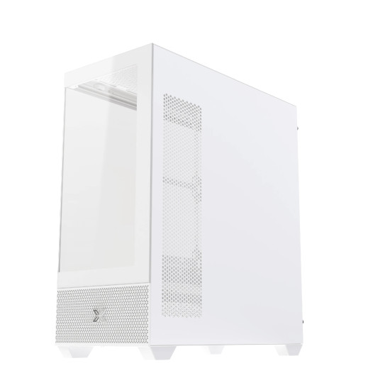 Кутия за компютър Xigmatek Alphard Arctic - 6 ARGB fans, White