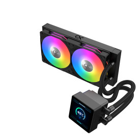 Водно охлаждане Xigmatek Water Cooling Connect 240 - LED Display, A-RGB
