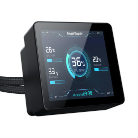 Водно охлаждане Xigmatek Water Cooling Connect 240 - LED Display, A-RGB