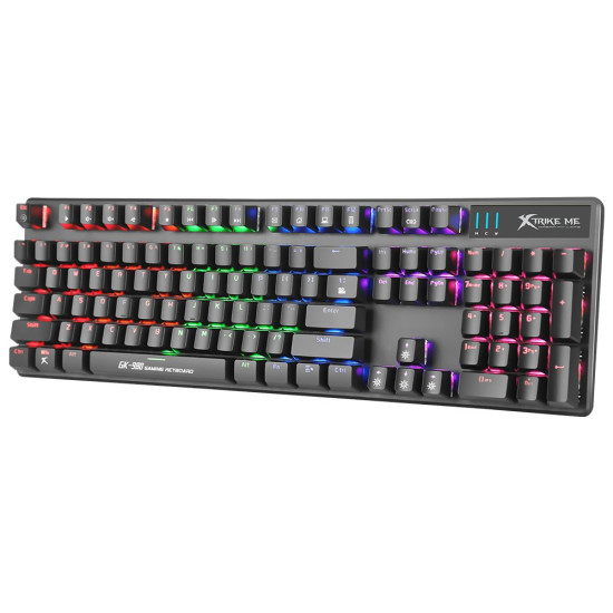 Клавиатура Xtrike ME Gaming Keyboard Mechanical 104 keys GK-980 - Blue switches, Rainbow backlight