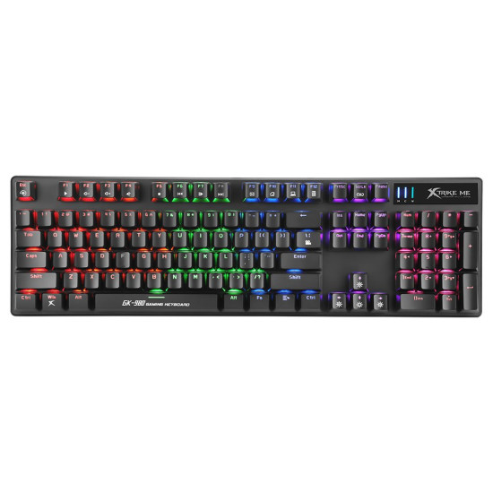 Клавиатура Xtrike ME Gaming Keyboard Mechanical 104 keys GK-980 - Blue switches, Rainbow backlight