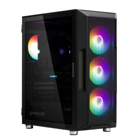 Кутия за компютър Zalman Case ATX - I3 NEO Black - RGB, Mesh