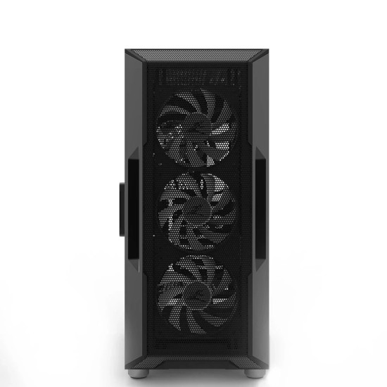 Кутия за компютър Zalman Case ATX - I3 NEO Black - RGB, Mesh