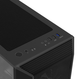 Кутия за компютър Zalman Case ATX - I3 NEO Black - RGB, Mesh