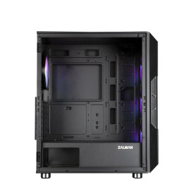 Кутия за компютър Zalman Case ATX - I3 NEO Black - RGB, Mesh