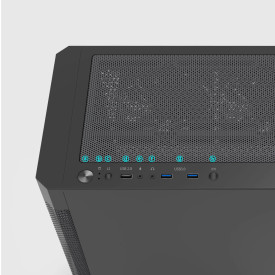 Кутия за компютър Zalman Case ATX - I4 Black - Full Mesh, 6 fans included