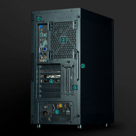 Кутия за компютър Zalman Case ATX - I4 Black - Full Mesh, 6 fans included