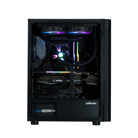 Кутия за компютър Zalman Case ATX - I4 Black - Full Mesh, 6 fans included