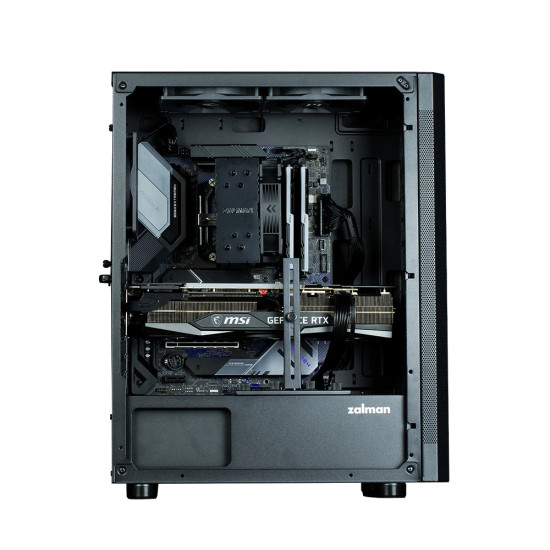 Кутия за компютър Zalman Case ATX - I4 Black - Full Mesh, 6 fans included