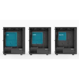 Кутия за компютър Zalman Case ATX - I4 Black - Full Mesh, 6 fans included