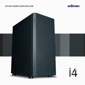Кутия за компютър Zalman Case ATX - I4 Black - Full Mesh, 6 fans included