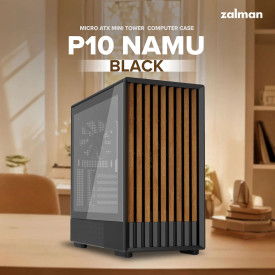 Кутия за компютър Zalman P10 NAMU, Black