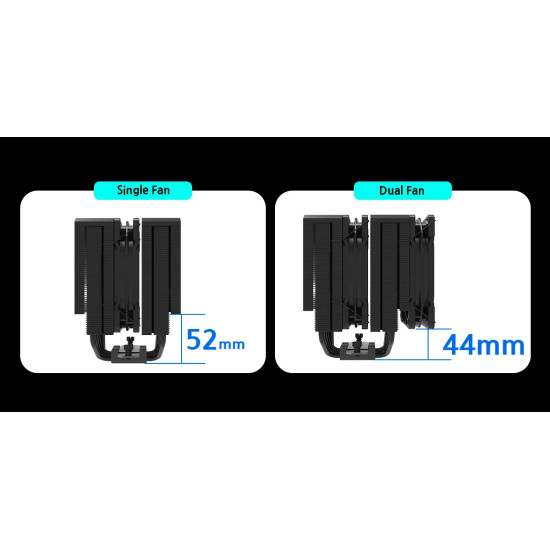 Охладител за процесор Zalman CPU Cooler CNPS14X DUO Black - Dual-Tower - LGA1851/AM5