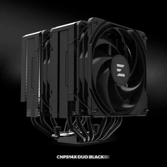 Охладител за процесор Zalman CPU Cooler CNPS14X DUO Black - Dual-Tower - LGA1851/AM5