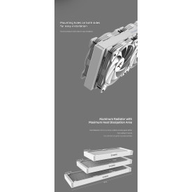 Водно охлаждане Zalman Water Cooling ALPHA 24 WHITE - Addressable RGB - LGA1700/AM5