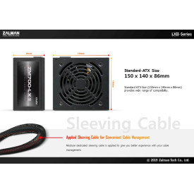Захранване Zalman PSU 700W APFC ZM700-LXII