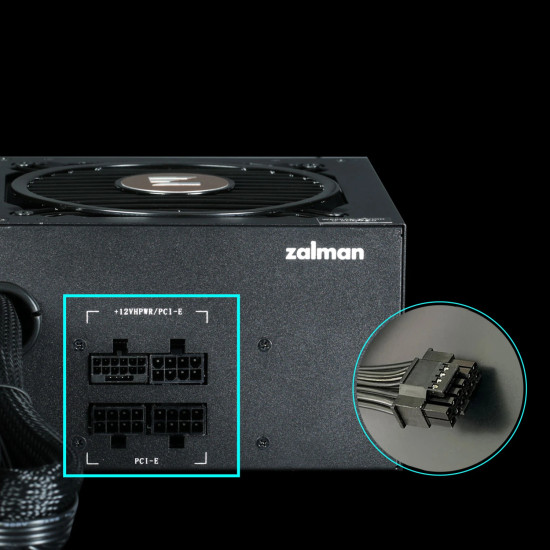 Захранване Zalman PSU GigaMax III ATX 3.0 750W Bronze - ZM750-GV3