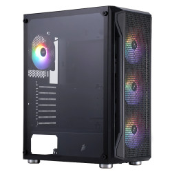 Кутия за компютър 1stPlayer Firebase X5, Black
