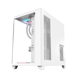 Кутия за компютър 1stPlayer Case ATX - MEGAVIEW MV8 White