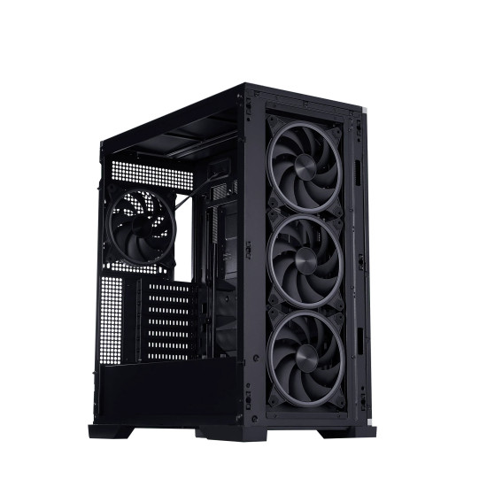 Кутия за компютър 1stPlayer Case EATX - IF8 Black - 4 x 140 mm A-RGB fans included, USB-C