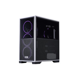 Кутия за компютър 1stPlayer Case EATX - IF8 Black - 4 x 140 mm A-RGB fans included, USB-C