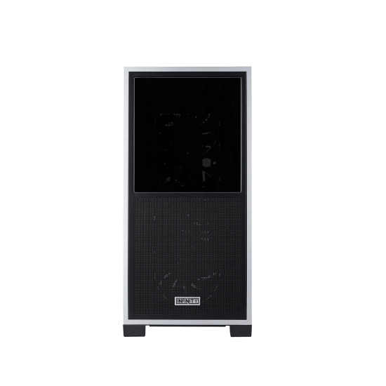 Кутия за компютър 1stPlayer Case EATX - IF8 Black - 4 x 140 mm A-RGB fans included, USB-C