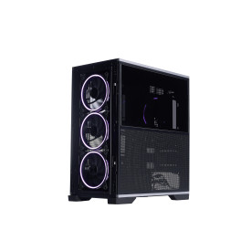 Кутия за компютър 1stPlayer Case EATX - IF8 Black - 4 x 140 mm A-RGB fans included, USB-C