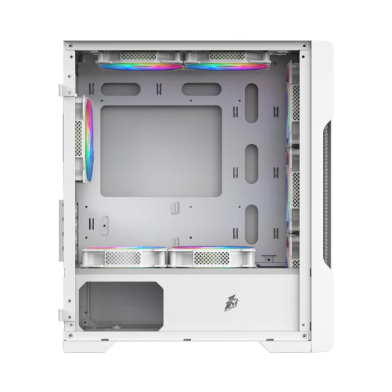 Кутия за компютър 1stPlayer Case mATX - TRILOBITE T3 Mesh White