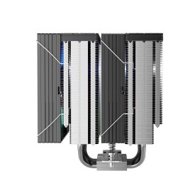 Охладител за процесор 1stPlayer CPU Cooler CRYO CY12LD Black - LGA1851/AM5, Dual-Tower, ARGB
